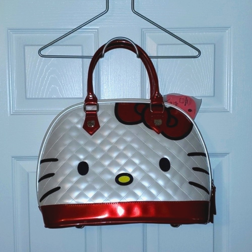 Loungefly Hello Kitty Sanrio Bowler Bag Purse *HTF*